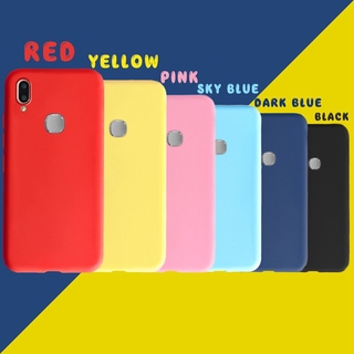 Ốp điện thoại màu trơn đơn giản xinh xắn cho Vivo V9 1723 Vivo V9 Youth Y85 Vivov 9