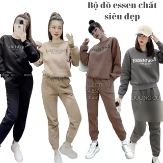 Bộ quần áo nỉ bông siêu ấm chất đẹp