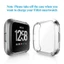 Ốp Mềm Silicon Cho Fitbit Versa Lite Full Bảo Vệ Cho Fitbit Rather Lite Phụ Kiện Cho Versa 3 2 Sense Vỏ Bảo Vệ