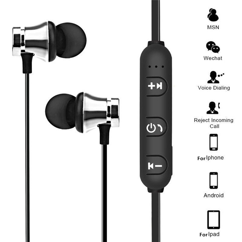 Ảnh Tai Nghe Vitog XT1 Phong Cách Thể Thao Kết Nối Bluetooth Không Dây Âm Thanh Nổi Chống Nước Thiết Kế Có Nam Châm 2