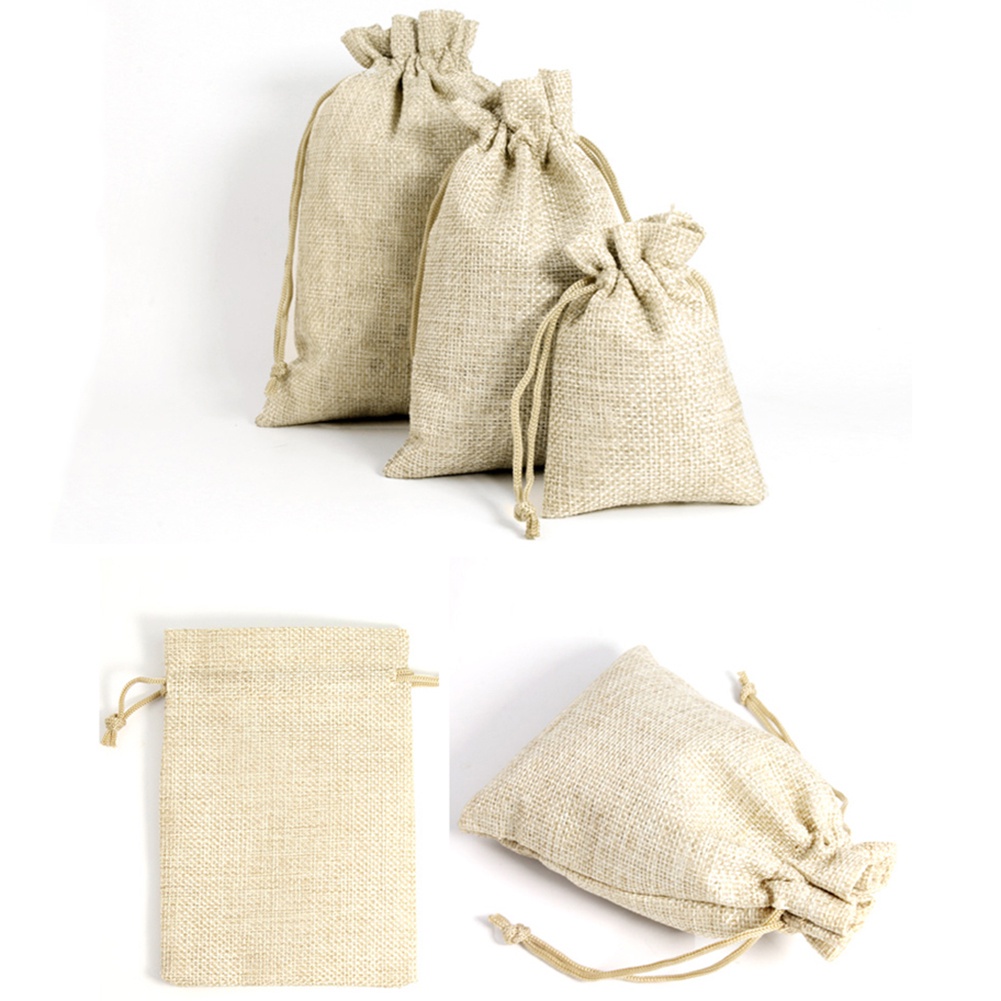 Túi dây rút làm bằng vải cotton màu sắc ngọt ngào | Shopee Việt Nam