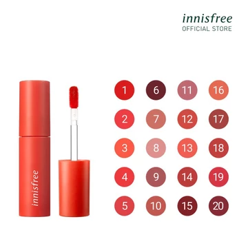 Son môi lâu trôi dạng kem innisfree vivid cotton ink 4g ྇