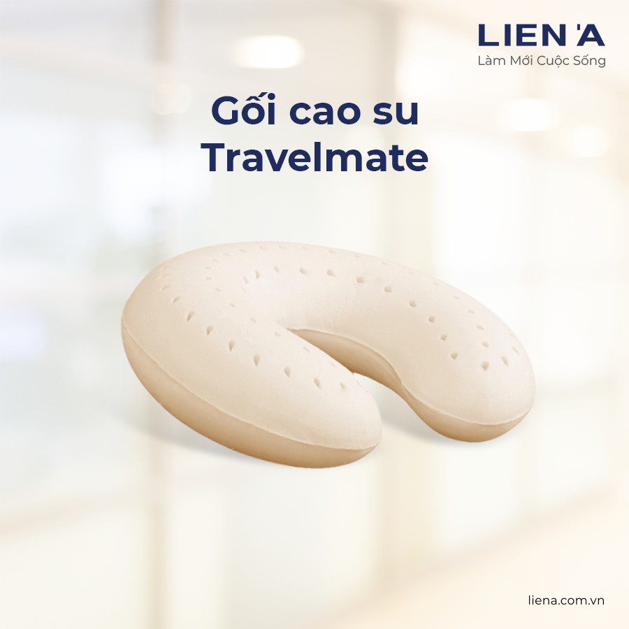 Gối Cao Su Liên Á TravelMate Kê Cổ Đi Du Lịch