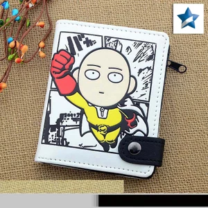 Ví Ngắn Đựng Thẻ Họa Tiết Nhân Vật Phim Hoạt Hình One Punch Man Độc Đáo