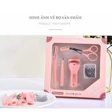 Set 5 món trang điểm dành cho mắt mày Malian cao cấp, kẹp bấm mi, nhíp, kéo tỉa chân mày,dao cạo lông mày