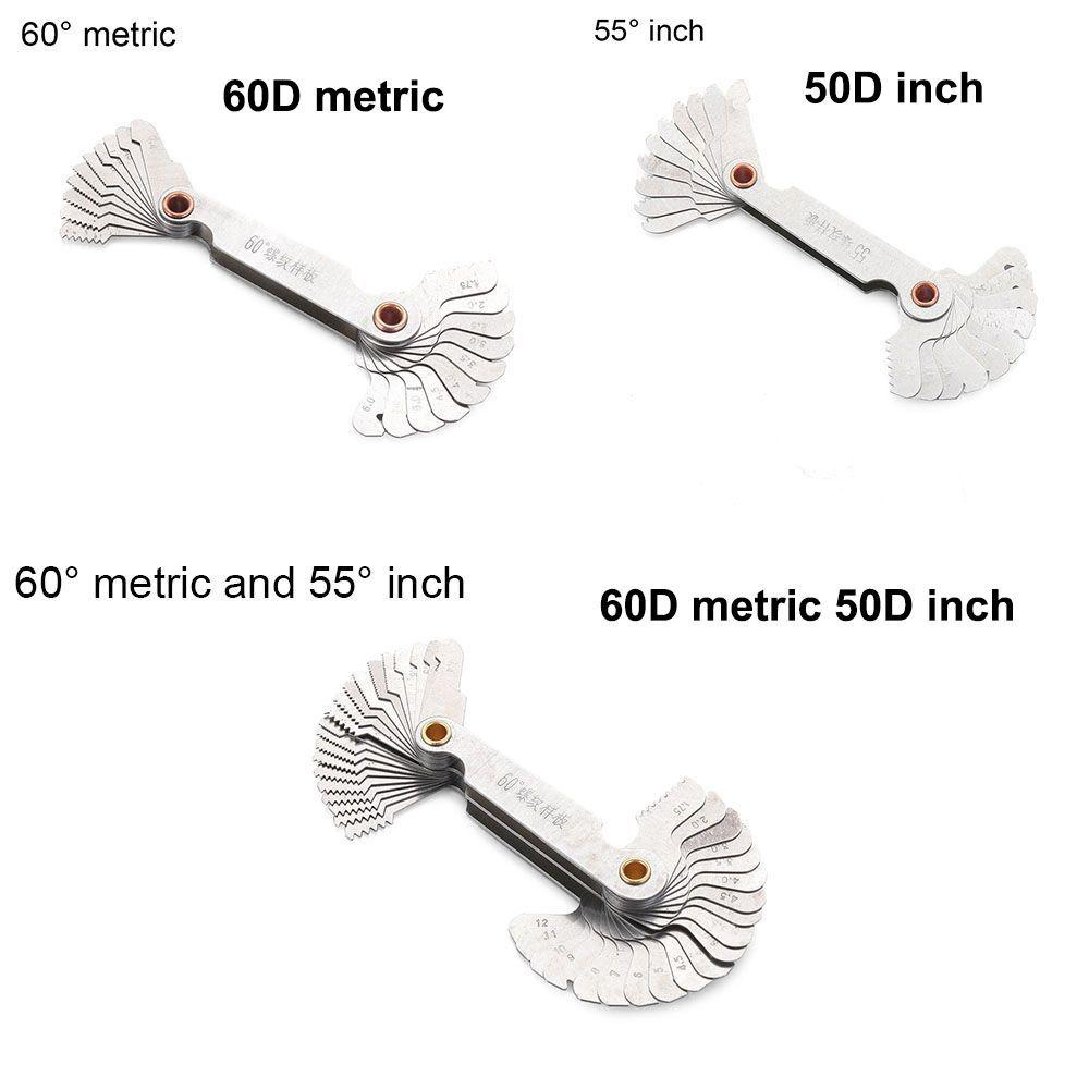 NKSFX Thread Plug Gauge Thép Carbon Metric Inch Đo Răng Đồng Hồ Đo Răng