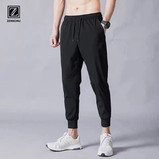 Quần Nam Trơn Bo Gấu Basic Phối Dây Rút Phong Cách Trẻ Trung Thời Trang Zenkonu QUAN NAM 067V1