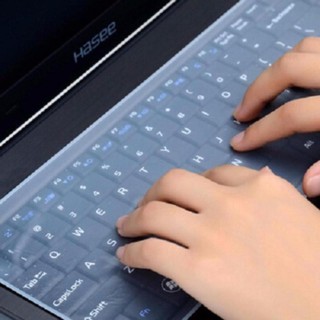 Miếng Dán Bảo Vệ Bàn Phím Trong Suốt Bằng Silicon, Tấm Phủ Chống Bụi, Chống chất lỏng Cực Tốt Cho Laptop 14-15-17 inch