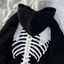 ÁO KHOÁC NỈ HODDIES FORM RỘNG PHONG CÁCH HÀN QUỐC - UNISEX HỌA TIẾT XƯƠNG ĐỘC ĐÁO CHO CÁC BẠN TRẺ HIYU FASHION