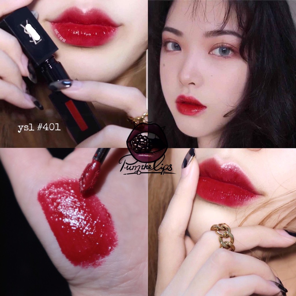 Son kem YSL Vinyl Cream Lip Stain màu 401 Shopee Việt Nam