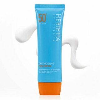 Kem chống nắng hàng ngày nâng tông và cung cấp độ ẩm cho da  herietta daily moisture sun cream 70g