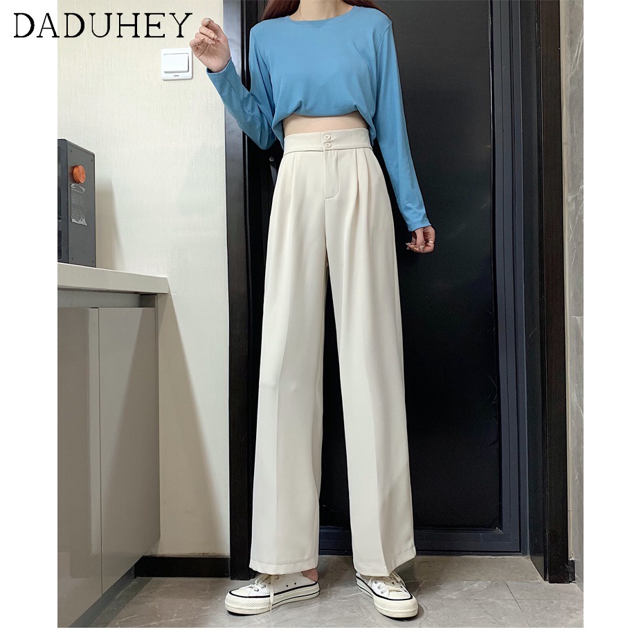Ảnh Quần dài nữ Daduhey ống rộng thời trang phong cách 4