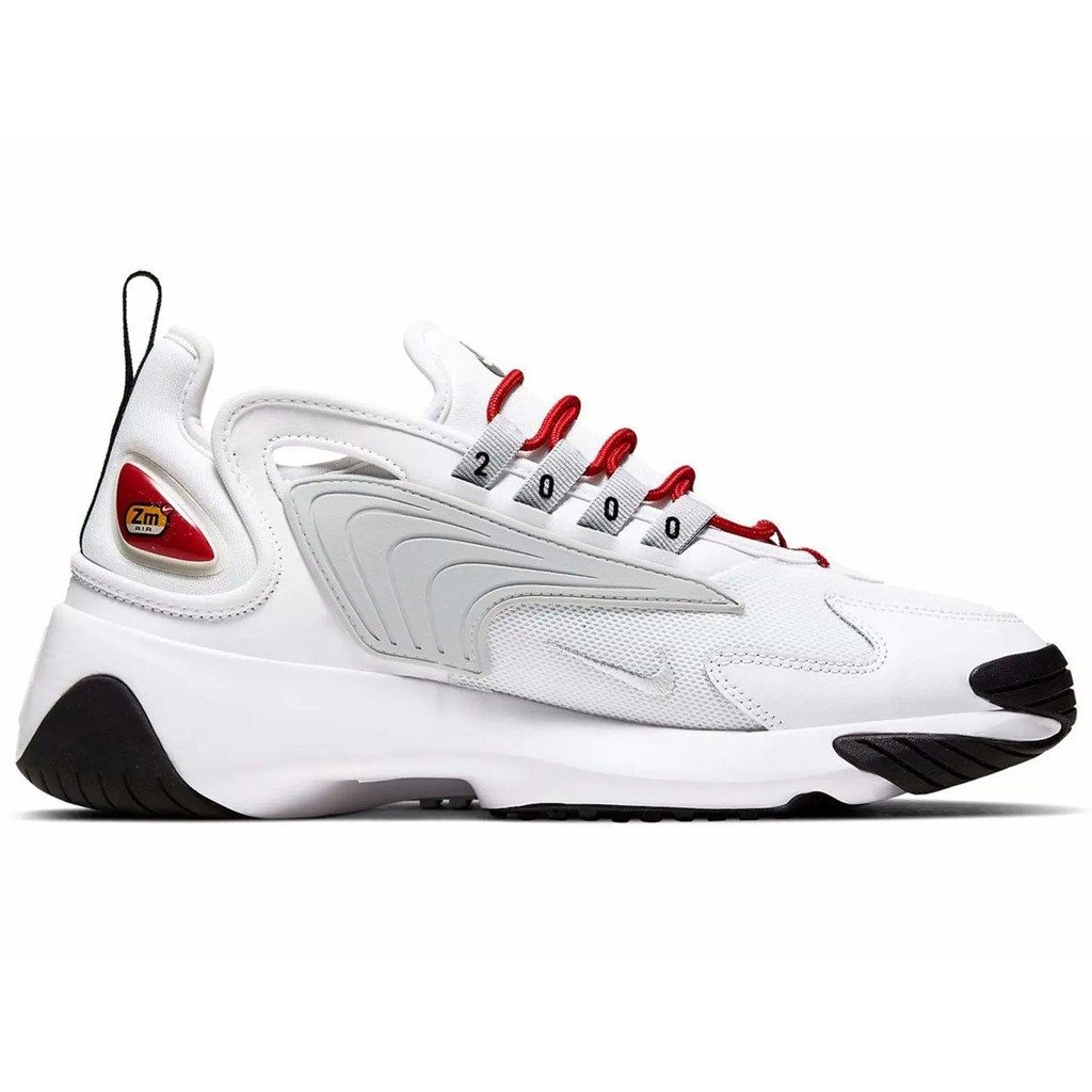 Giay NIKE ZOOM 2K WHITE PURE PLATINUM GYM RED A00354 107 Shopee Vi t Nam