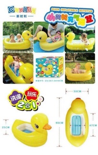 BỂ TẮM PHAO HÌNH VỊT CHO BÉ YÊU