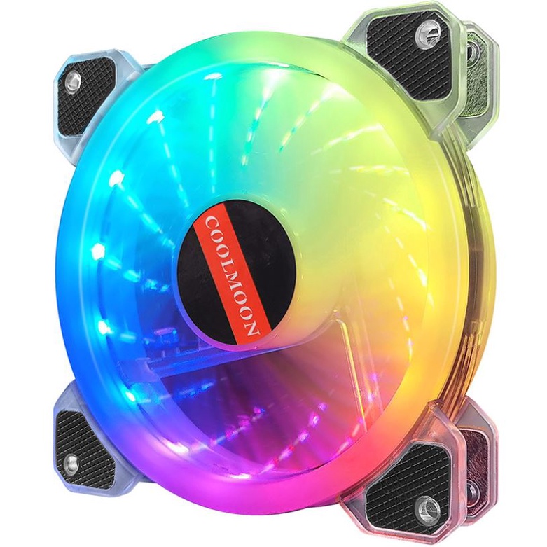 Quạt Tản Nhiệt, Fan Led RGB Coolmoon X2, 16 Triệu Màu, 366 Hiệu Ứng ...