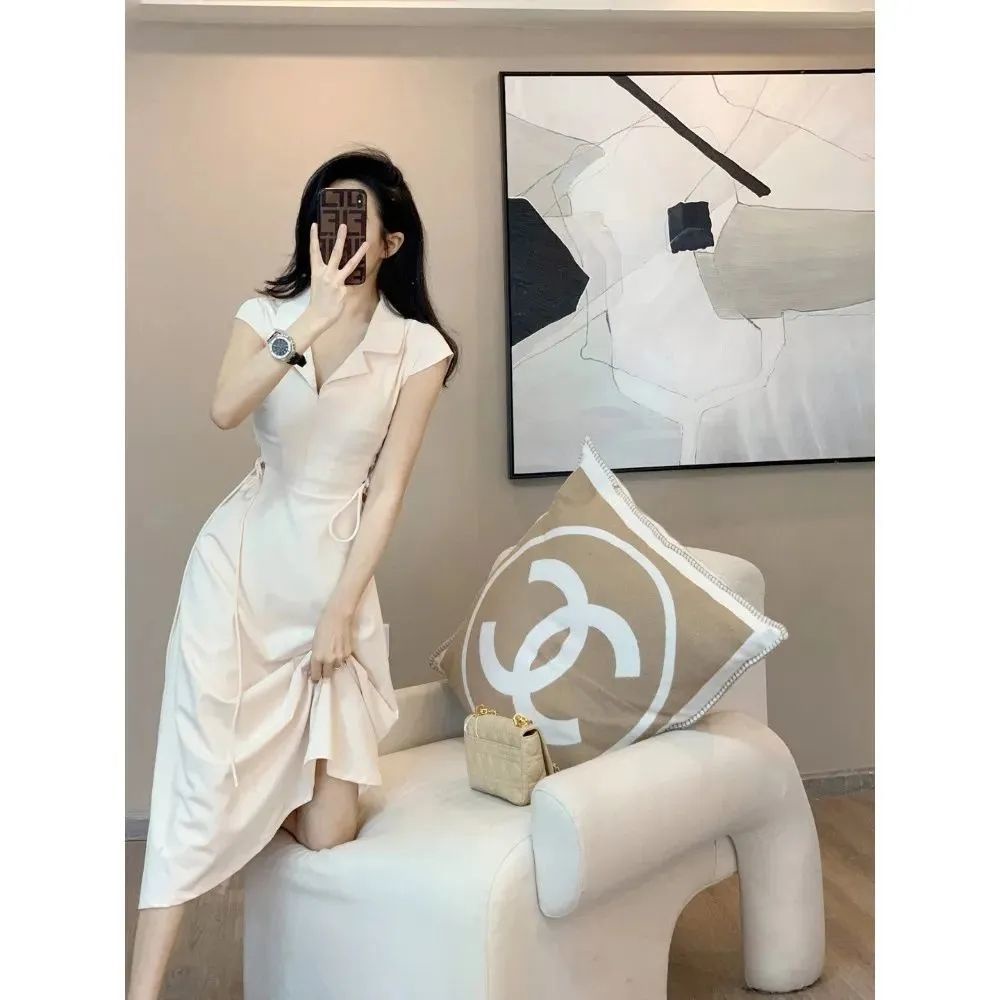 French-style 2026 New Pretty Women's Summer Short Dress C7522 main image 0