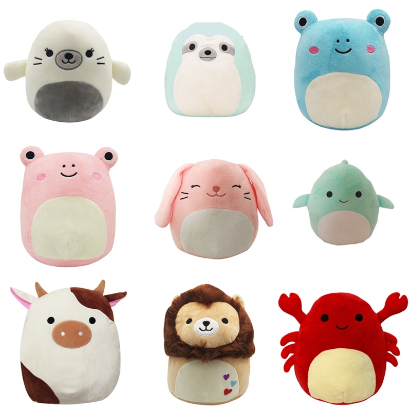 Thú nhồi bông hình nhân vật hoạt hình Emma Max Bop Tally Cora Aqua Paco Kayla Avery Blake Patty