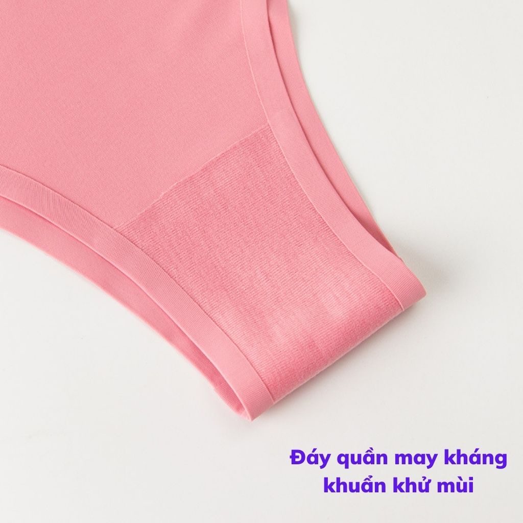 Quần lót nữ chữ Y đúc su không đường may chất su mặc siêu mát tôn dáng và gợi cảm LANIXA L957