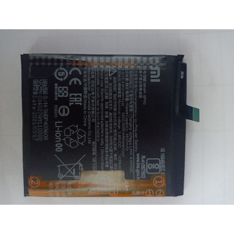 pin xiaomi BP40/bp41/k20 pro | Shopee Việt Nam
