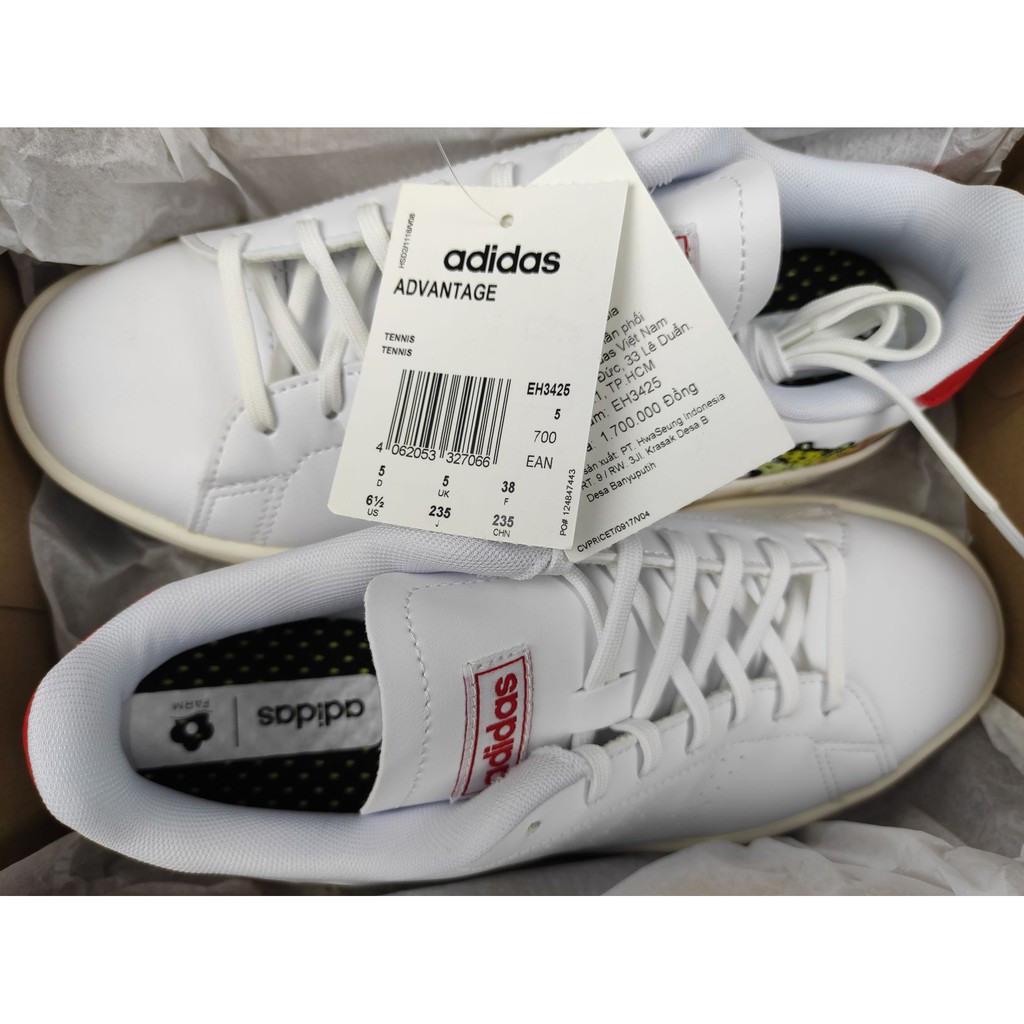 GIAY ADIDAS ADVANTAGE H A TI T GRAPHIC MANG D U N TH P NIEN 70 EH3425 N