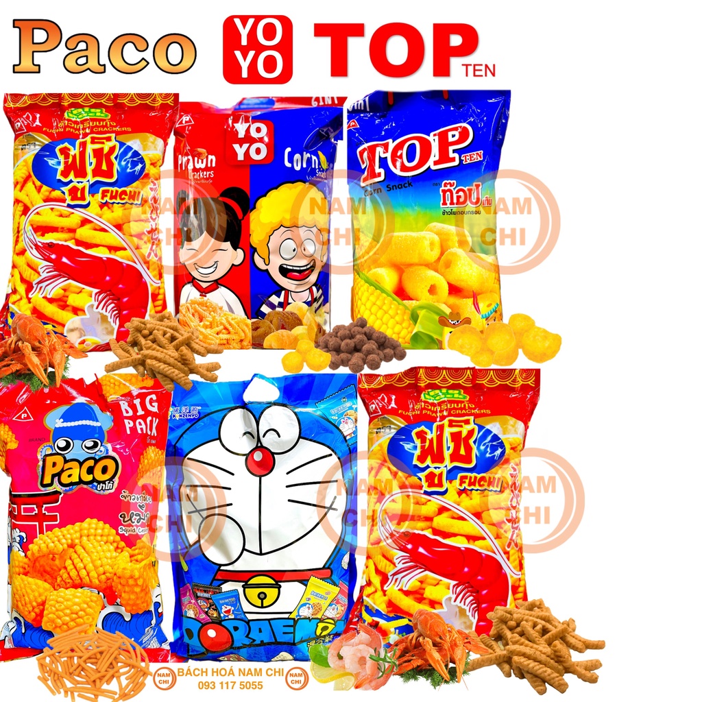 [TỔNG HỢP] Gói Bánh Snack Siêu To Khổng Lồ Thái Lan Snack Thập Cẩm TÔM ...