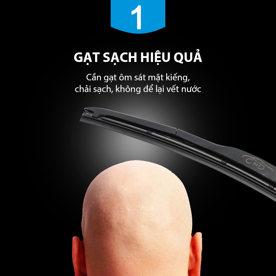 Gạt Mưa 3 Khúc CIND 921 (16 Inch/400 mm)