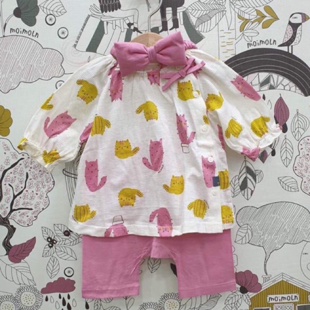 Bộ Cotton giấy hãng MoiMoln ( có hộp và nơ ) | Shopee Việt Nam