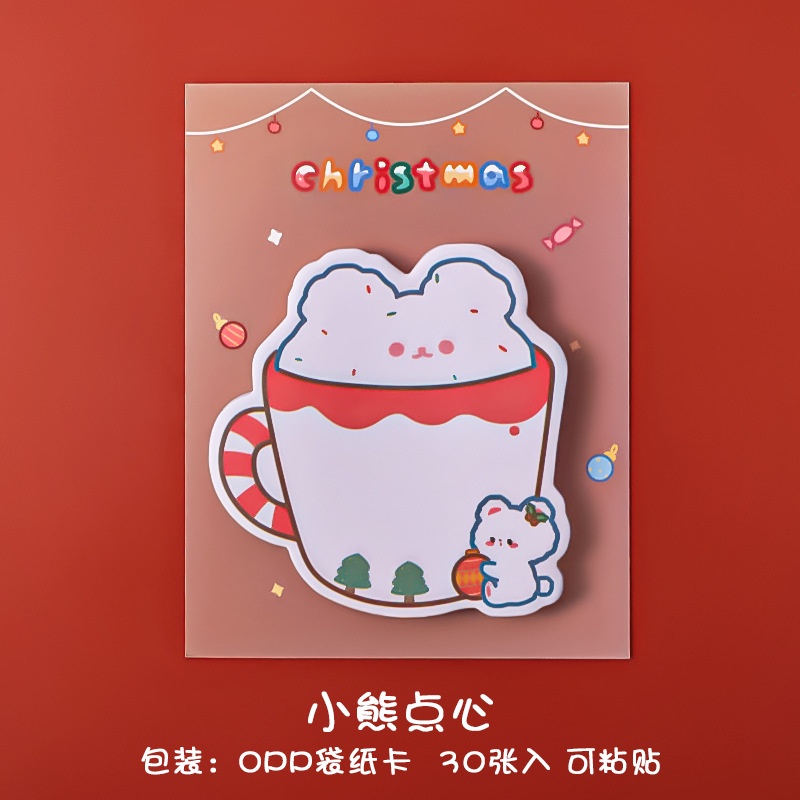 3 Note Ghi Chú Noel Happy Merry Christmas
