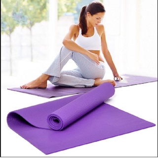 Thảm Tập Yoga Chống Trượt 2 Lớp Dày 6mm Chất Liệu Cao Su Non TPE Cao Cấp YOGA CAT