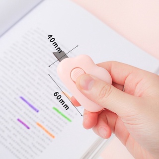 COMBO 2 Dao rọc cắt giấy mini hình đám mây cute làm móc khóa nhiều màu sắc dễ thương 88282