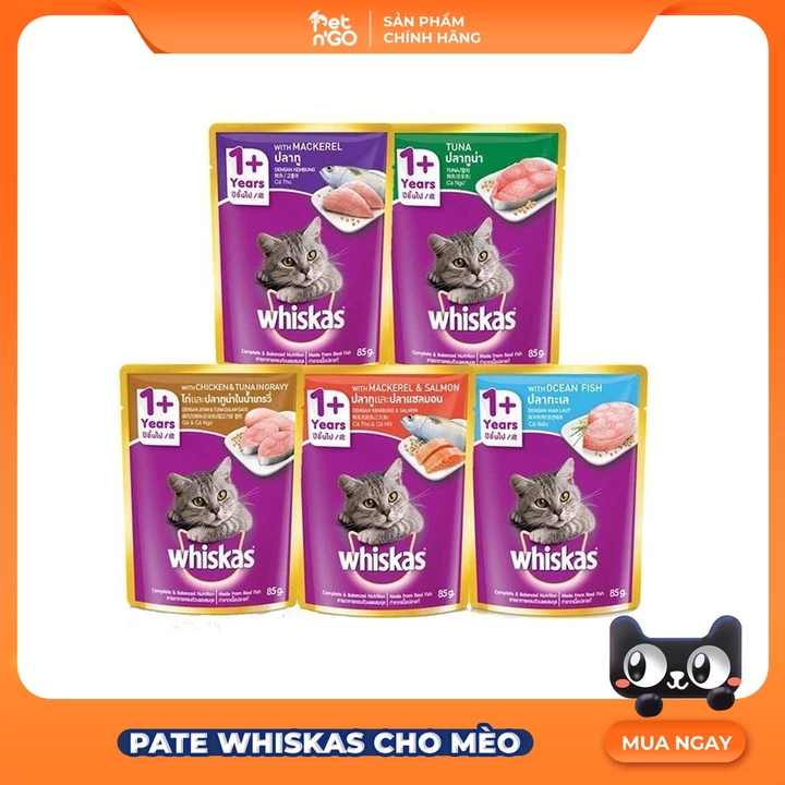 Cat Wet Food Whiskas – 80 g