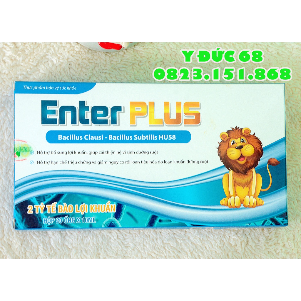 iro bổ sung lợi khuẩn ENTER PLUS hỗ trợ hệ đường ruột cho bé - Hộp 20 ...