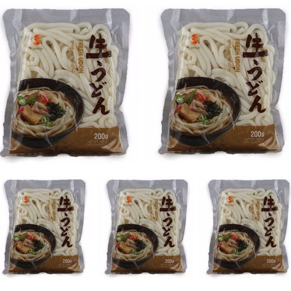 Combo 5 Gói Mì Tươi Udon Bon Go Jang 200g Shopee Việt Nam