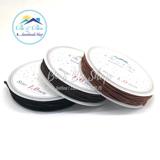 Cuộn Dây Thun Màu Co Giãn Dùng Xỏ Chuỗi, Hạt Gỗ Làm Vòng Đeo Tay, Làm Trang Sức Handmade