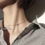 Dây Chuyền Bạc 925 Cá Tính Choker Hàn Quốc
