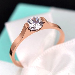 Nhẫn titanium 1 hột BHN62