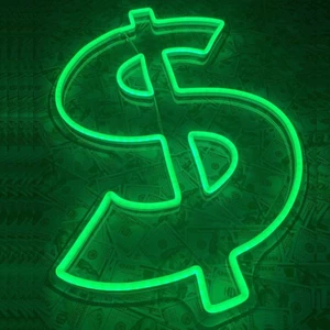Đèn Trang Trí Led Neon Sign Dolar