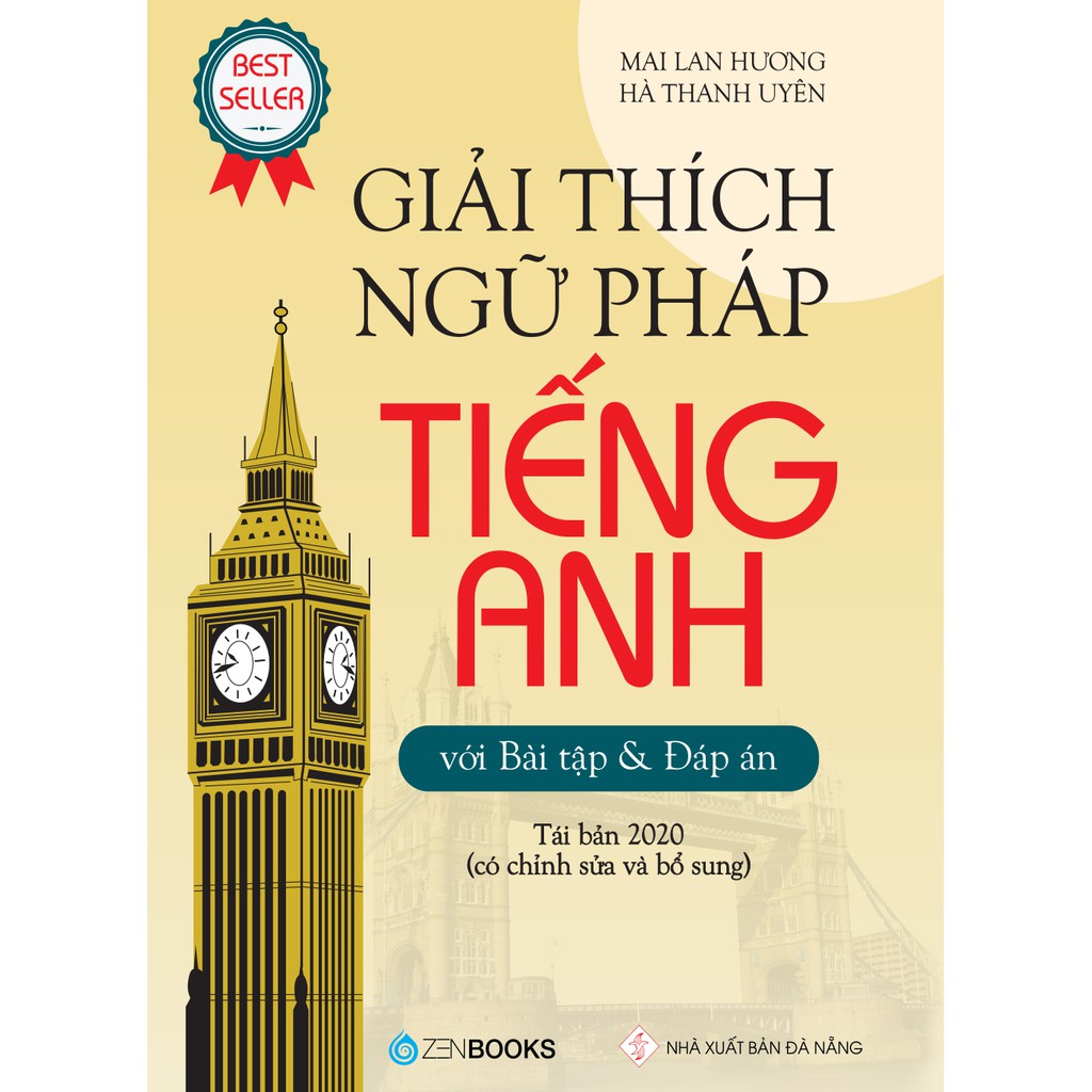 Sách Giải Thích Ngữ Pháp Tiếng Anh Tặng Kèm Bookmark