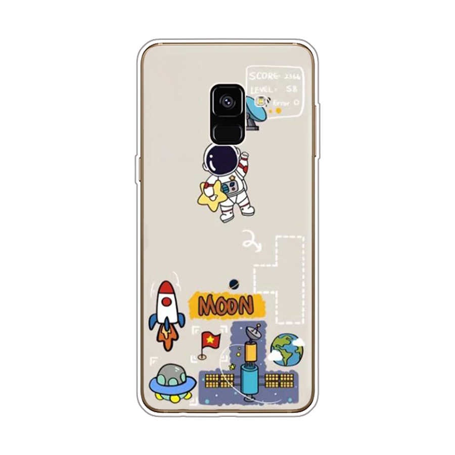 Ốp Điện Thoại TPU Dẻo In Họa Tiết Độc Đáo Thời Trang Cho Samsung Galaxy A8 plus 2018 A6 2018 plus