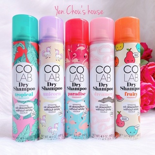 Dầu gội khô Colab Dry Shampoo 200ml Uk
