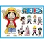 HT2 ONE PIECE Miếng Dán Anime Tay Tài Khoản Tạp Chí Vali Notebook Máy Tính Luffy Zoro Dán Quà Tặng TH2