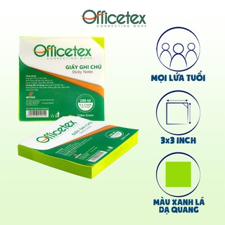 Giấy ghi chú Officetex 3 x 3 nhiều màu