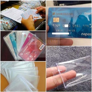 Combo 10 Vỏ Bọc Căn Cước Công Dân ATM Và tất cả các loại giấy tờ cá nhân - Bọc thẻ, bọc căn cước, bao nilon