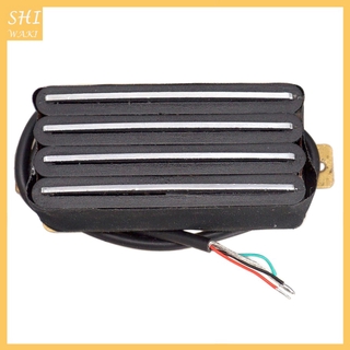 [Shiwaki] Còn hàng Twin Humbucker Pickup dành cho phụ kiện đàn Guitar điện, màu đen