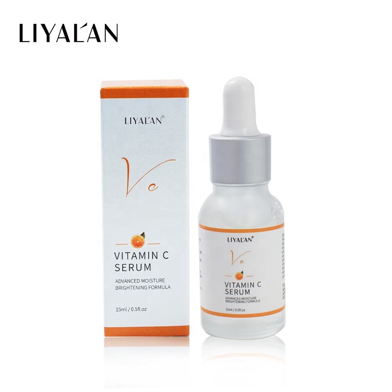 Ảnh Serum vitamin C LIYALAN dưỡng ẩm se khít lỗ chân lông chống lão hóa làm trắng da mặt cao cấp 15ml 1