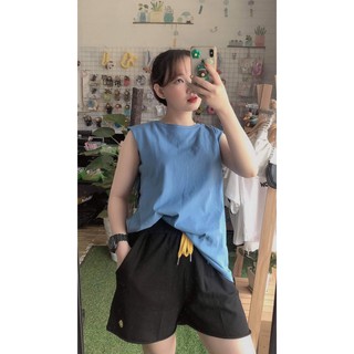 Áo Tank Top Trơn Cotton Siêu Hot Fom Nam Nữ Cá Tinh Mạnh Mẽ Trẻ Trung Năng Động Thoải Mái