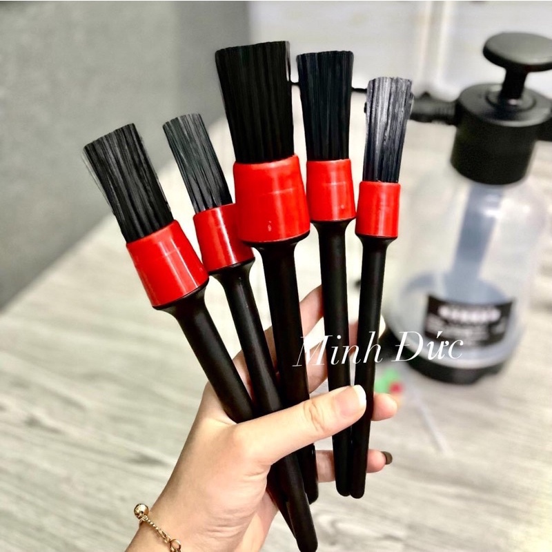 Bộ 5 Cọ Vệ Sinh Rửa Xe Chi Tiết / Cọ Rửa Xe Chi Tiết / Cọ Bút Rửa Xe ...