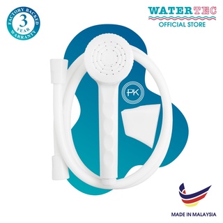 Vòi hoa sen WATERTEC màu trắng WT001V nhựa ABS/PP/POM Malaysia