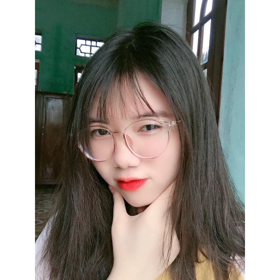 Ảnh Gọng kính mắt tròn nam nữ LANI nhựa dẻo thanh mảnh nhẹ nhàng 513 mắt kính có độ theo yêu cầu 2