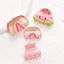 DELMER Trái Cây Vuốt Tóc Acrylic Retro Thiết Kế Thời Trang Ngọt Ngào Dễ Thương Chanh Phong Cách Hàn Quốc Kẹp Tóc